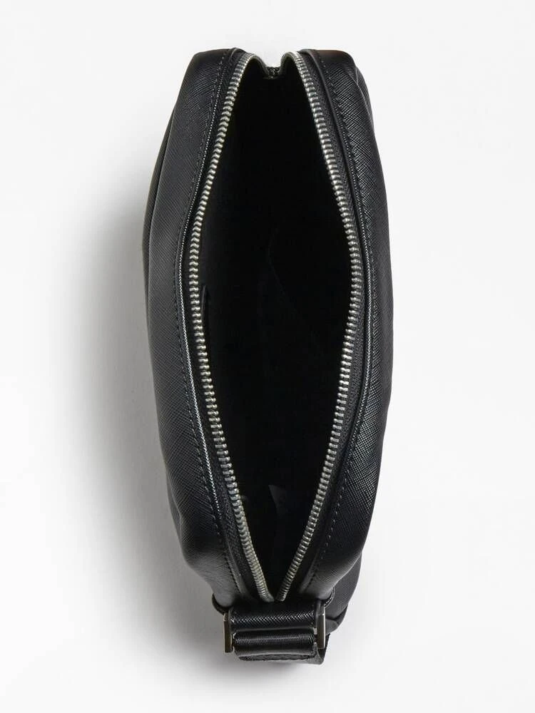 Guess Laukku Certosa Sffno Top Zip Xbody Flt Black 5 Guess Laukku Certosa Sffno Top Zip Xbody Flt Black - Image 3